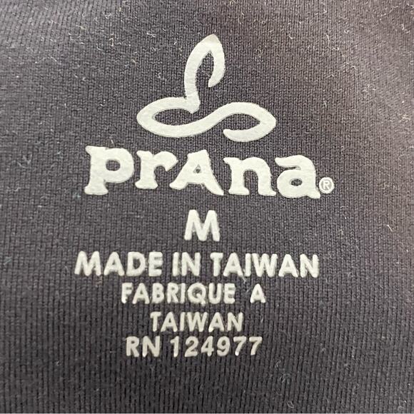 PRANA | black cropped yoga athletic athleisure pants | Women's size medium - Picture 4 of 4